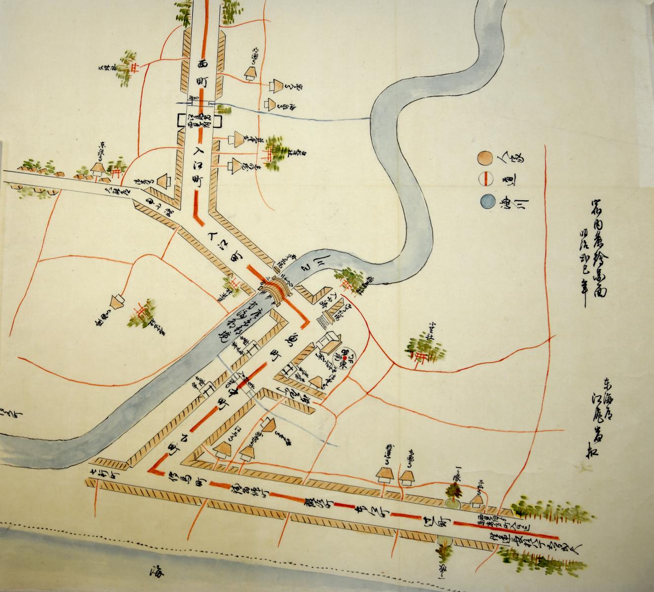 清水町絵図