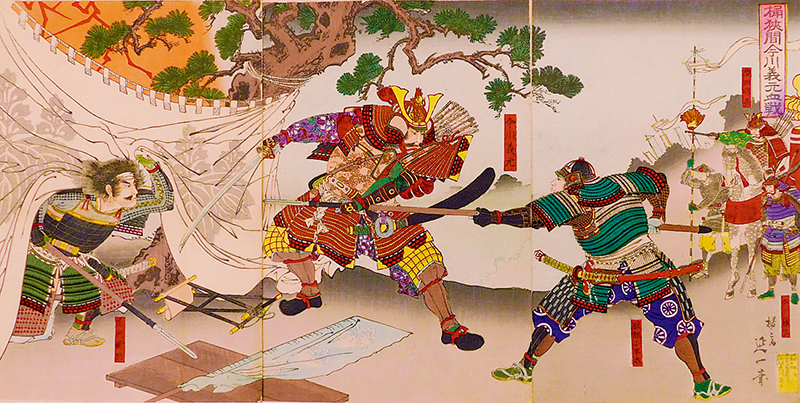 桶狭間今川義元血戦